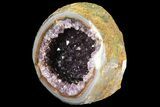 Purple Amethyst Geode - Uruguay #83729-2